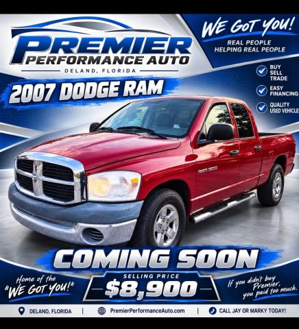 dodge ram 1500 pickup 2007 1D7HA18P17S110101 image dodge ram 1500 pickup 2007 1D7HA18P17S110101 image